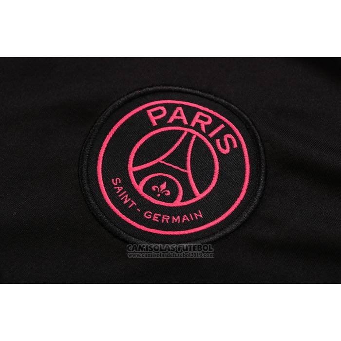 Camisola de Treinamento Paris Saint-Germain Jordan 2022-2023 Preto Y Azul